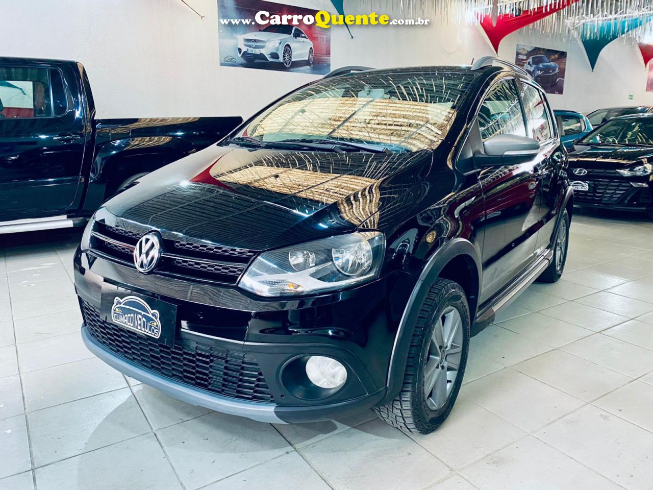 VOLKSWAGEN   CROSSFOX 1.6 MI TOTAL FLEX 8V 5P   PRETO 2012 1.6 FLEX - Loja