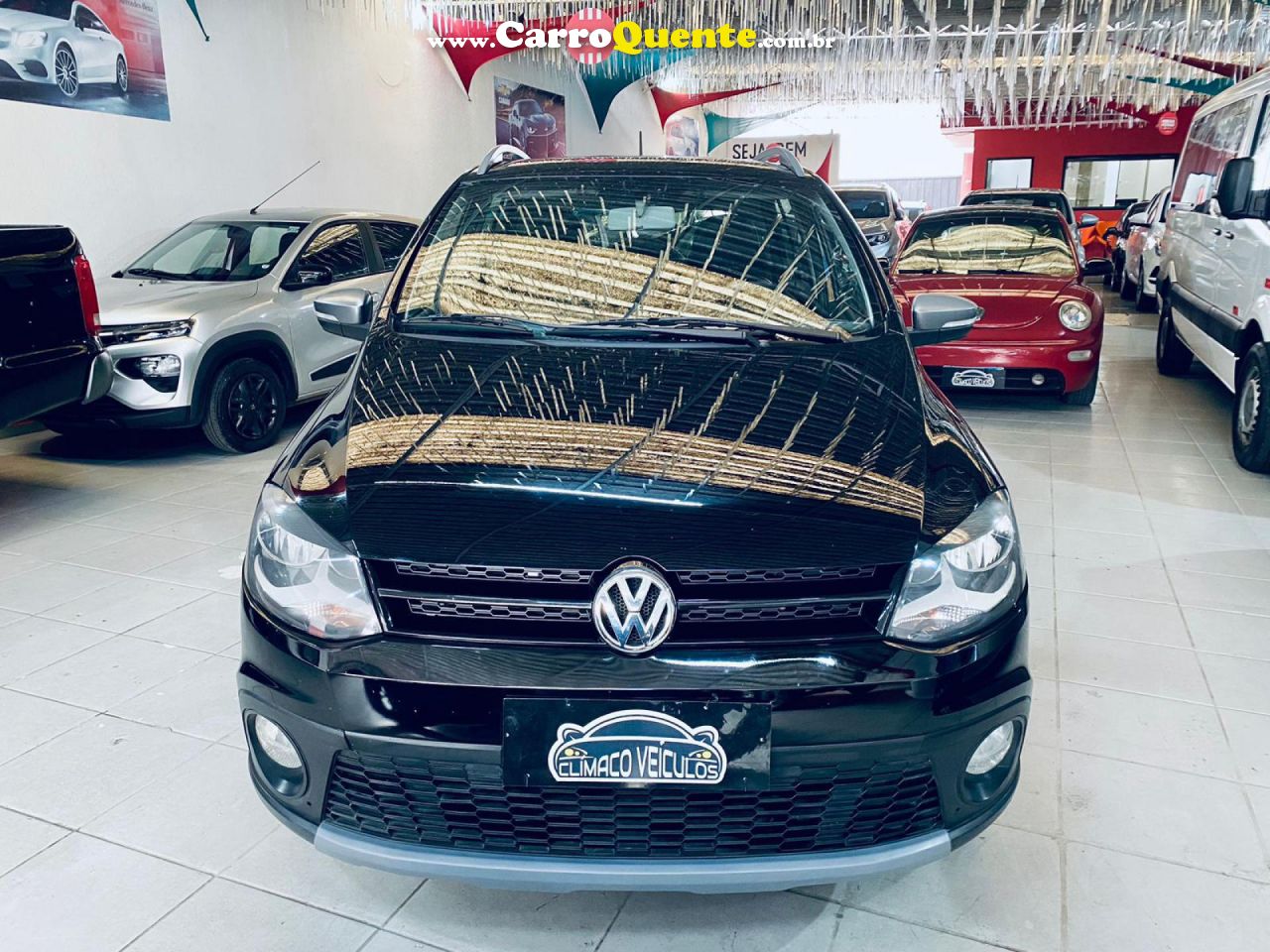 VOLKSWAGEN   CROSSFOX 1.6 MI TOTAL FLEX 8V 5P   PRETO 2012 1.6 FLEX - Loja