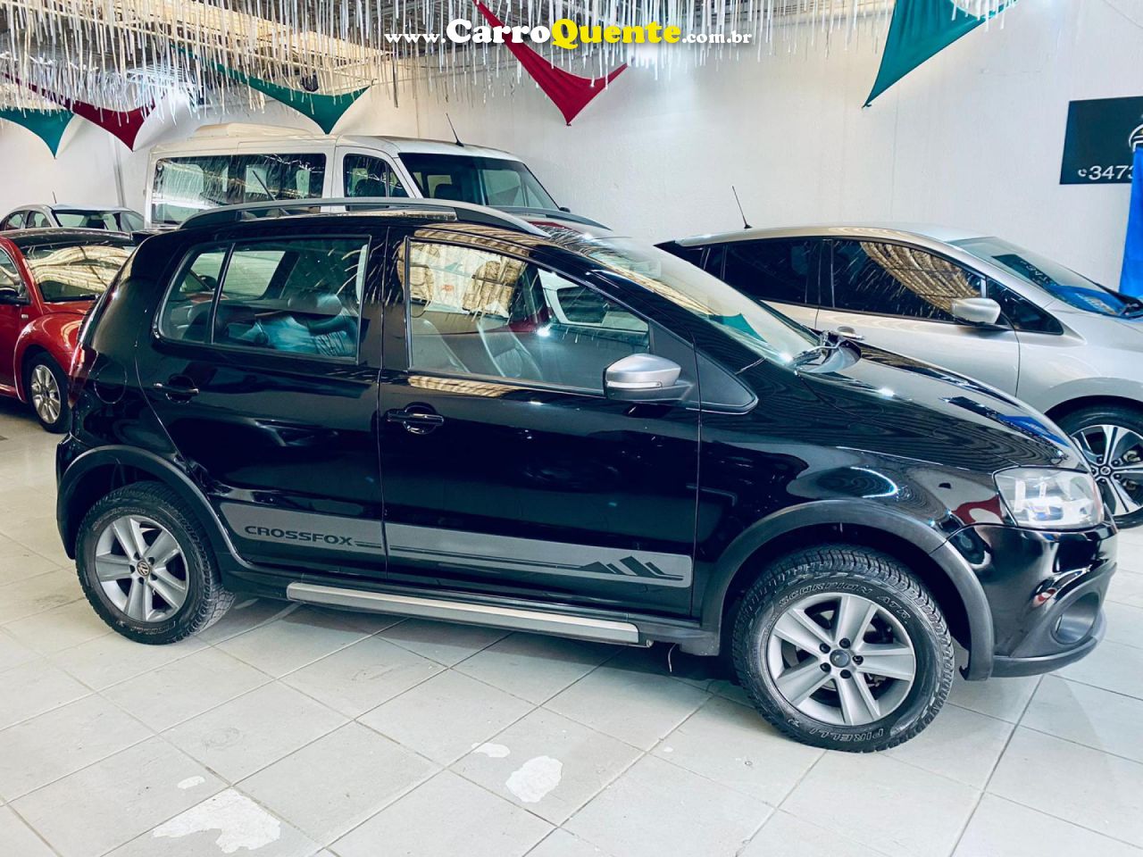 VOLKSWAGEN   CROSSFOX 1.6 MI TOTAL FLEX 8V 5P   PRETO 2012 1.6 FLEX - Loja