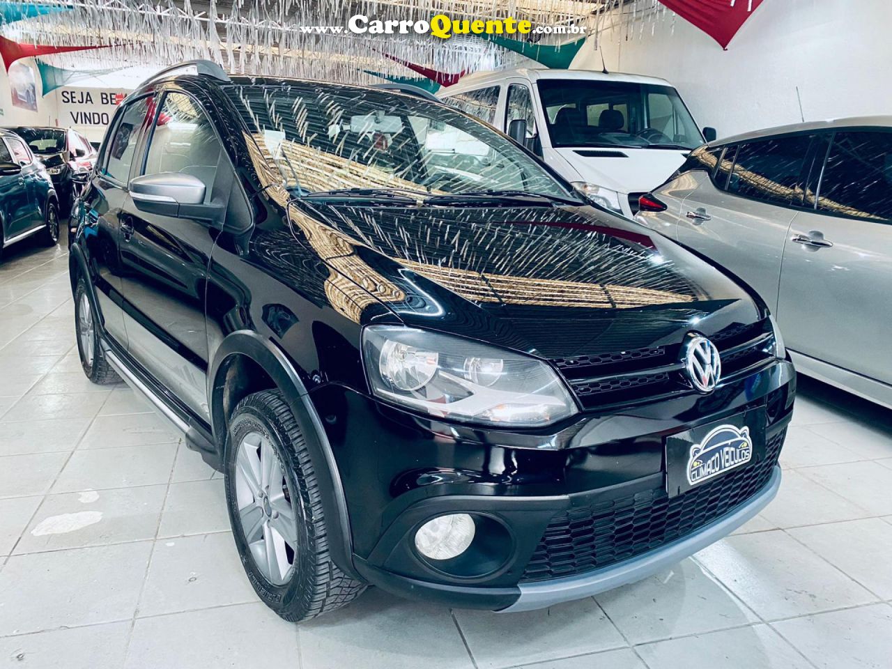 VOLKSWAGEN   CROSSFOX 1.6 MI TOTAL FLEX 8V 5P   PRETO 2012 1.6 FLEX - Loja