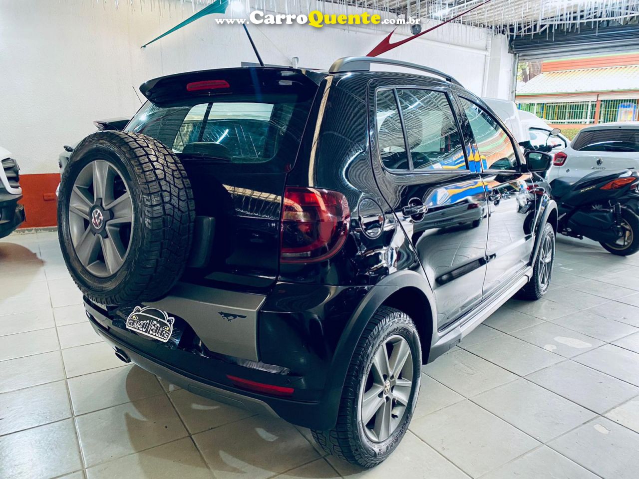 VOLKSWAGEN   CROSSFOX 1.6 MI TOTAL FLEX 8V 5P   PRETO 2012 1.6 FLEX - Loja