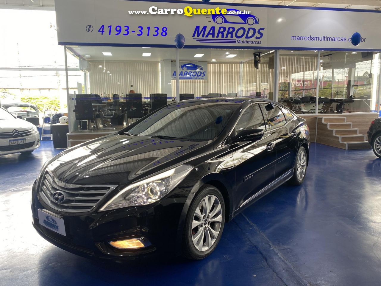 HYUNDAI   AZERA 3.0 V6 24V 4P AUT.   PRETO 2015 3.0 GASOLINA - Loja