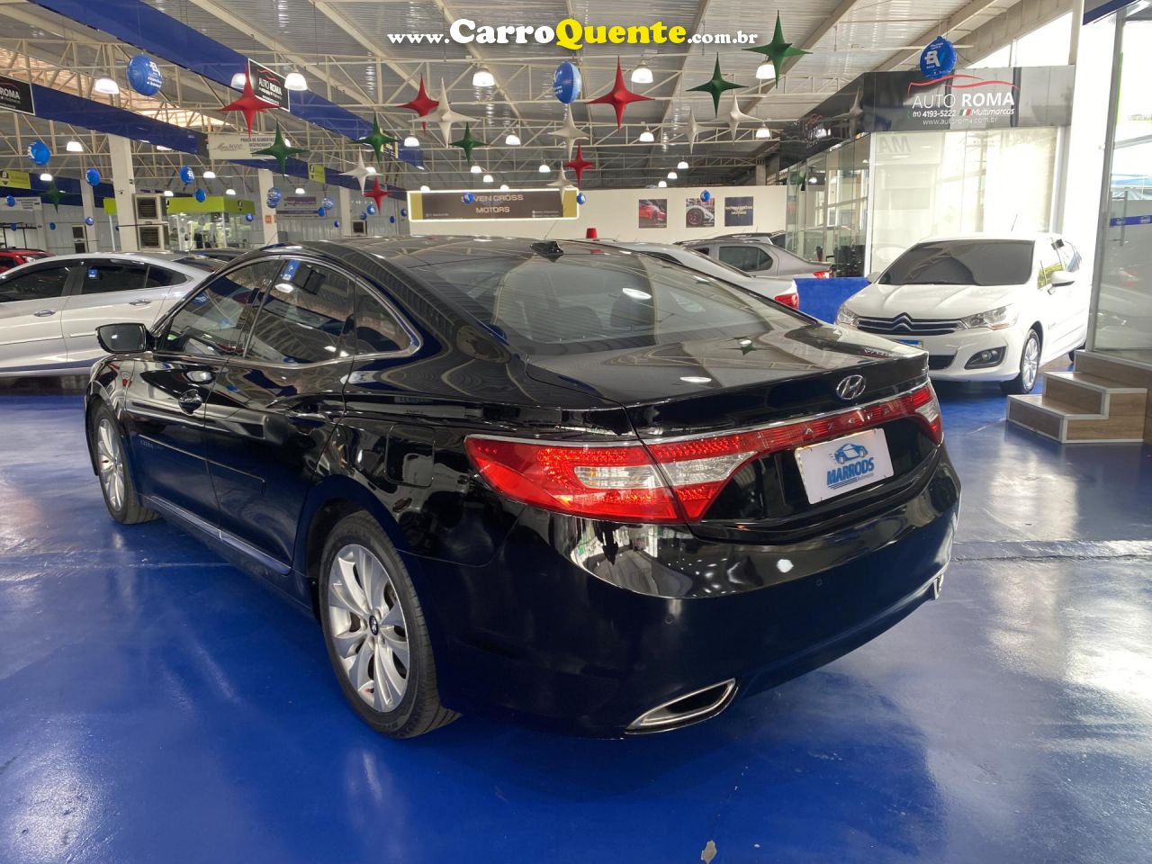 HYUNDAI   AZERA 3.0 V6 24V 4P AUT.   PRETO 2015 3.0 GASOLINA - Loja