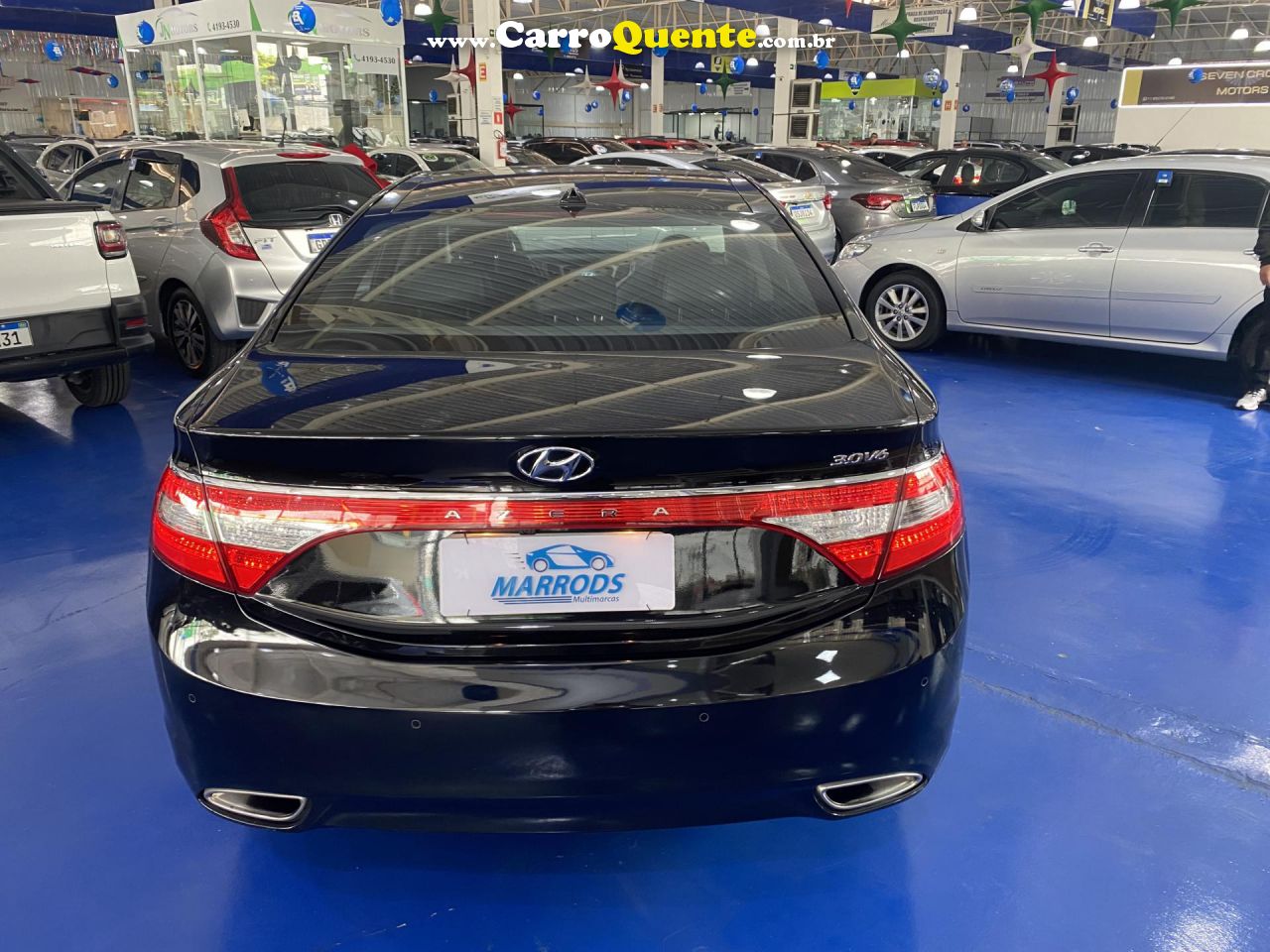 HYUNDAI   AZERA 3.0 V6 24V 4P AUT.   PRETO 2015 3.0 GASOLINA - Loja