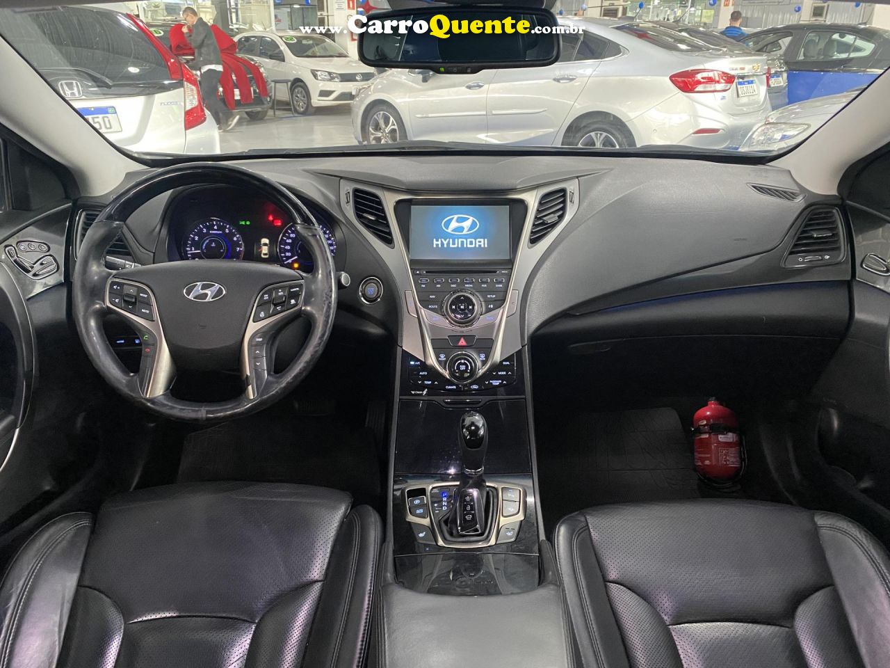 HYUNDAI   AZERA 3.0 V6 24V 4P AUT.   PRETO 2015 3.0 GASOLINA - Loja