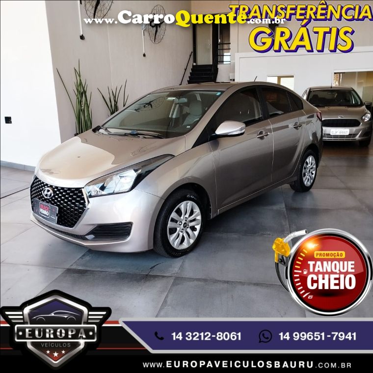 Hyundai HB20S 1.6 COMFORT PLUS 16V FLEX 4P AUTOMÁTICO - Loja