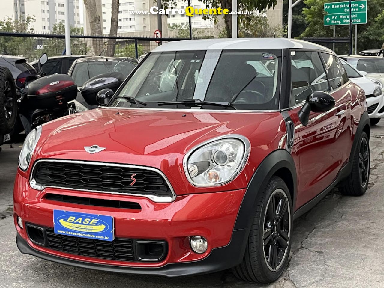 MINI   COOPER PACEMAN S 1.6 16V 184CV AUT.   VERMELHO 2014 1.6 GASOLINA - Loja