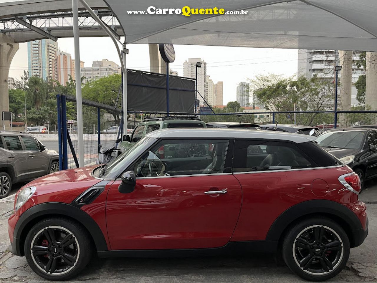 MINI   COOPER PACEMAN S 1.6 16V 184CV AUT.   VERMELHO 2014 1.6 GASOLINA - Loja