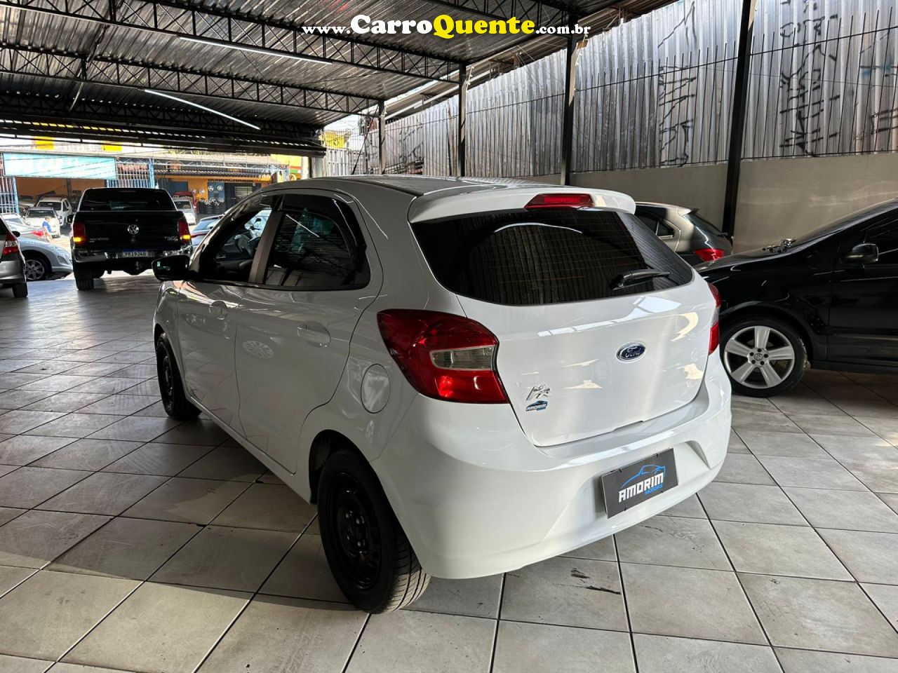 FORD   KA 1.0 SESE PLUS TIVCT FLEX 5P   BRANCO 2018 1.0 FLEX - Loja