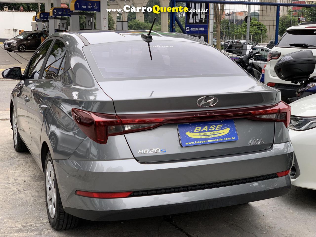 HYUNDAI   HB20S COMFORT 1.0  FLEX 12V MEC.   CINZA 2023 1.0 12V FLEX - Loja