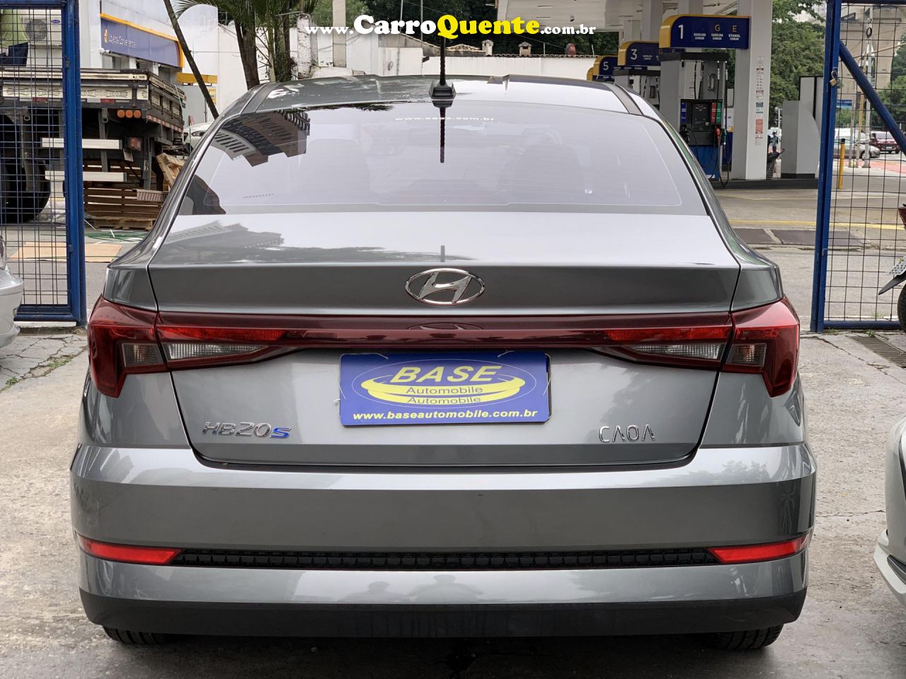 HYUNDAI   HB20S COMFORT 1.0  FLEX 12V MEC.   CINZA 2023 1.0 12V FLEX - Loja