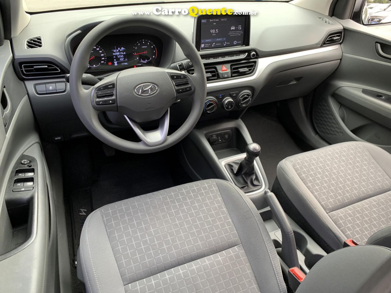 HYUNDAI   HB20S COMFORT 1.0  FLEX 12V MEC.   CINZA 2023 1.0 12V FLEX - Loja