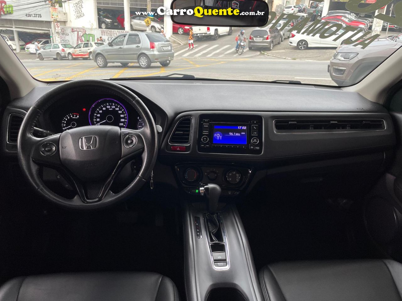 HONDA   HR-V EX 1.8 FLEXONE 16V 5P AUT.   PRATA 2016 1.8 GASOLINA - Loja