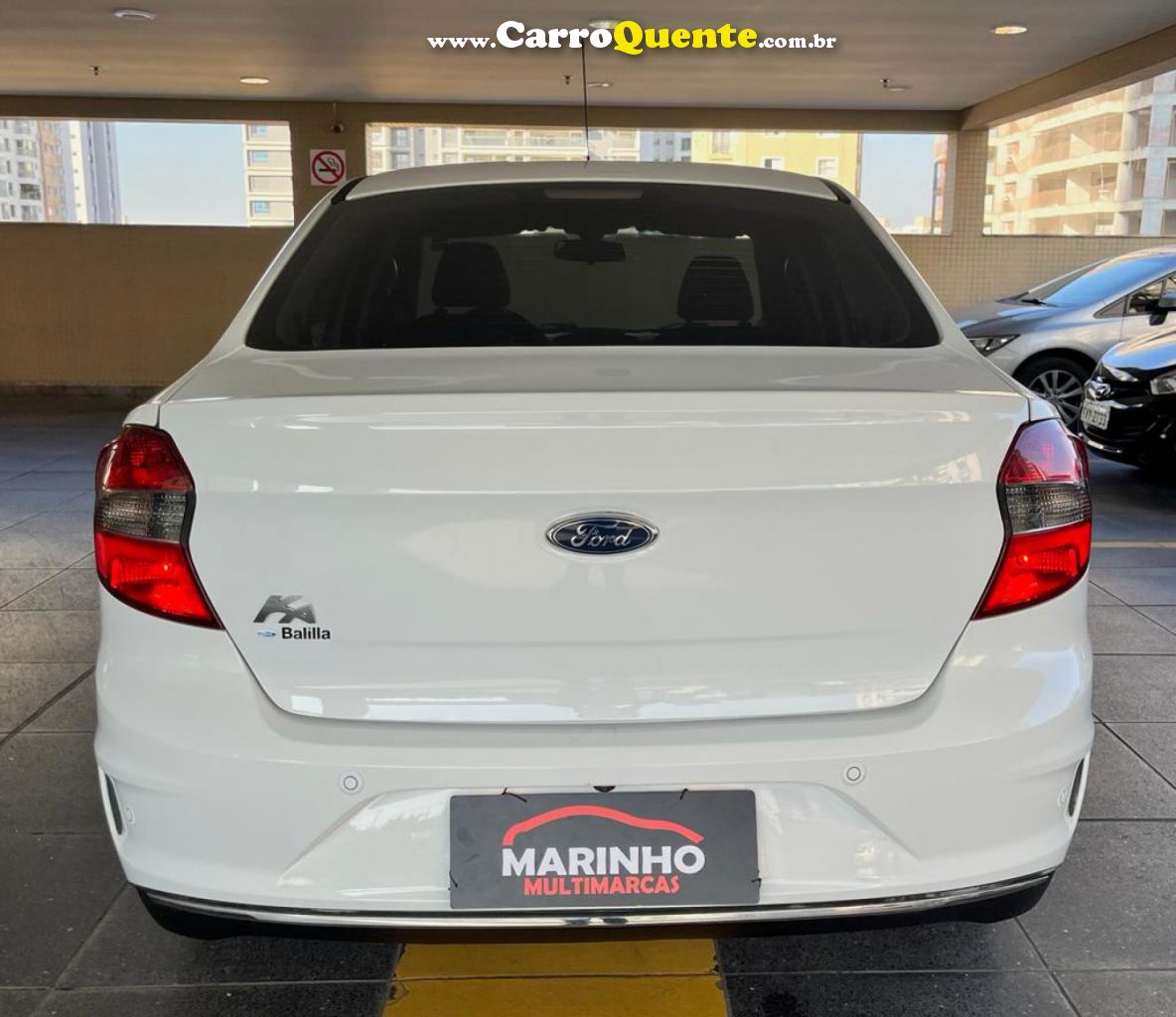 FORD   KA SEDAN AUTOMATICO SEL FLEX COMPLETO MULTIMIDIA RODAS NOVO!!!   BRANCO 2020 1.5 FLEX - Loja