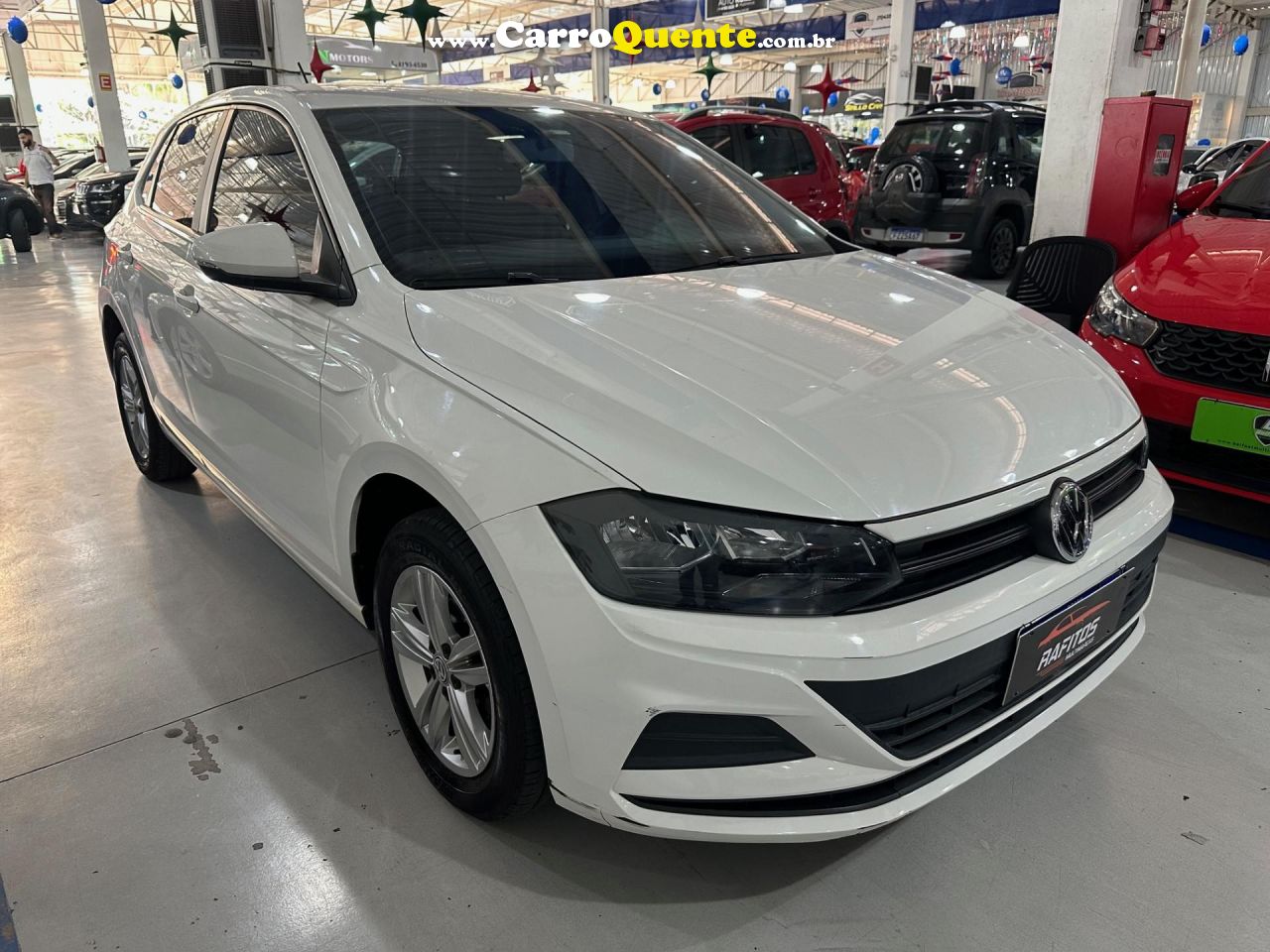 VOLKSWAGEN   POLO 1.0 FLEX 12V 5P   BRANCO 2019 1.0 FLEX - Loja