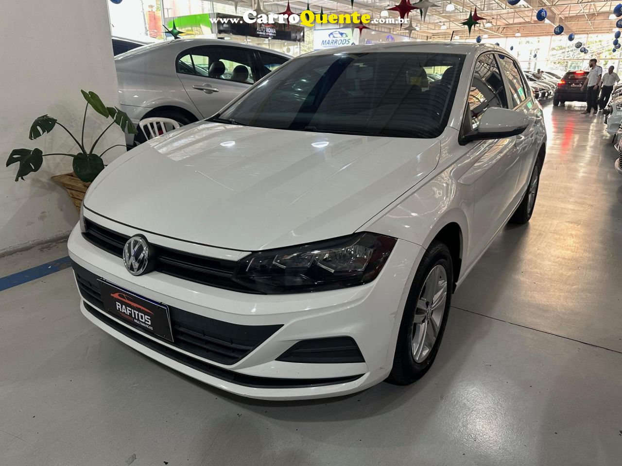 VOLKSWAGEN   POLO 1.0 FLEX 12V 5P   BRANCO 2019 1.0 FLEX - Loja