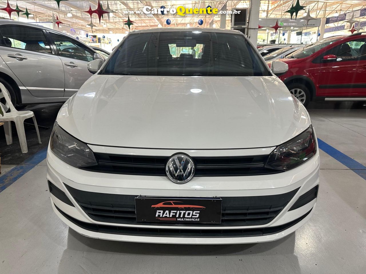 VOLKSWAGEN   POLO 1.0 FLEX 12V 5P   BRANCO 2019 1.0 FLEX - Loja