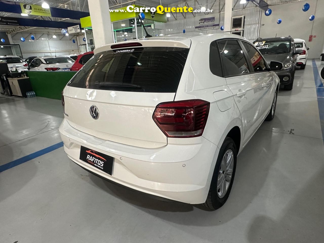 VOLKSWAGEN   POLO 1.0 FLEX 12V 5P   BRANCO 2019 1.0 FLEX - Loja