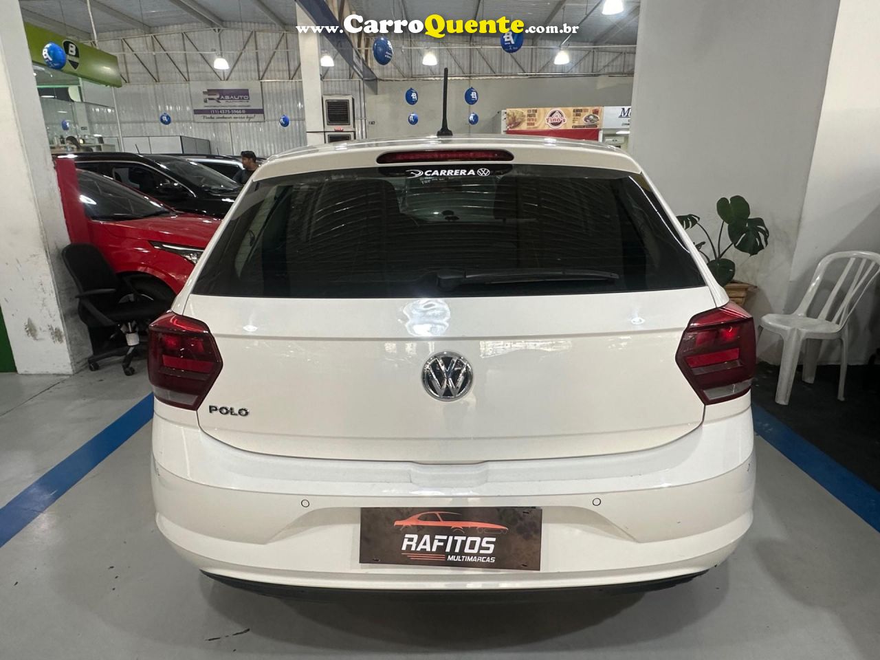 VOLKSWAGEN   POLO 1.0 FLEX 12V 5P   BRANCO 2019 1.0 FLEX - Loja