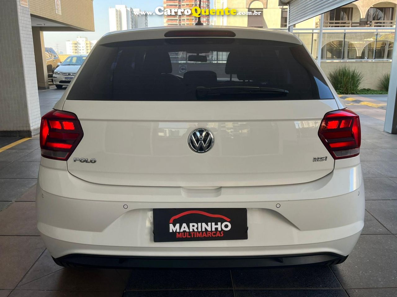 VOLKSWAGEN   POLO 1.6 MSI FLEX TOP LINHA MULTIMIDIA RODAS BAIXA KM OTIMO ESTADO   BRANCO 2020 1.6 FLEX - Loja