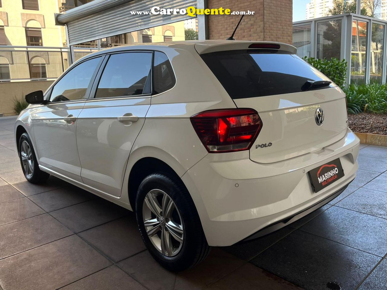 VOLKSWAGEN   POLO 1.6 MSI FLEX TOP LINHA MULTIMIDIA RODAS BAIXA KM OTIMO ESTADO   BRANCO 2020 1.6 FLEX - Loja