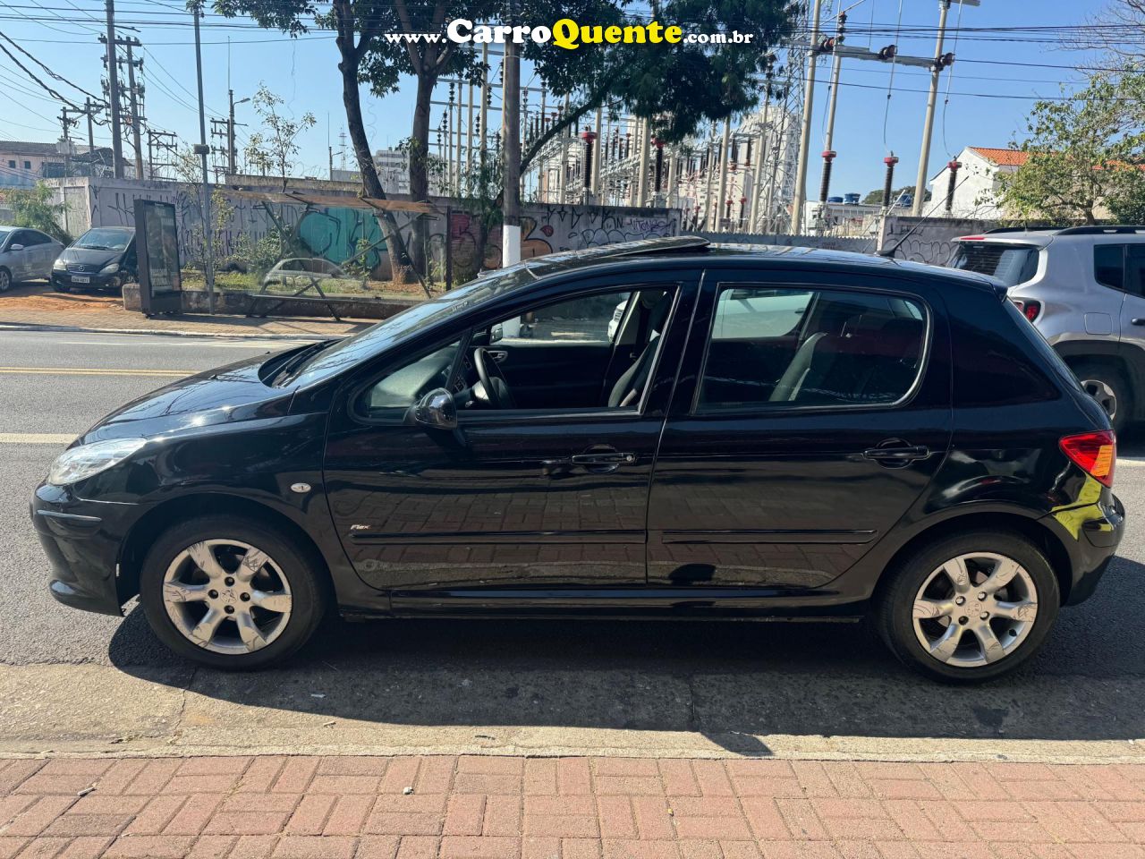 PEUGEOT   307 SOLEIL PRESENCE 1.61.6 FLEX 16V 5P   PRATA 2011 1.6 FLEX - Loja