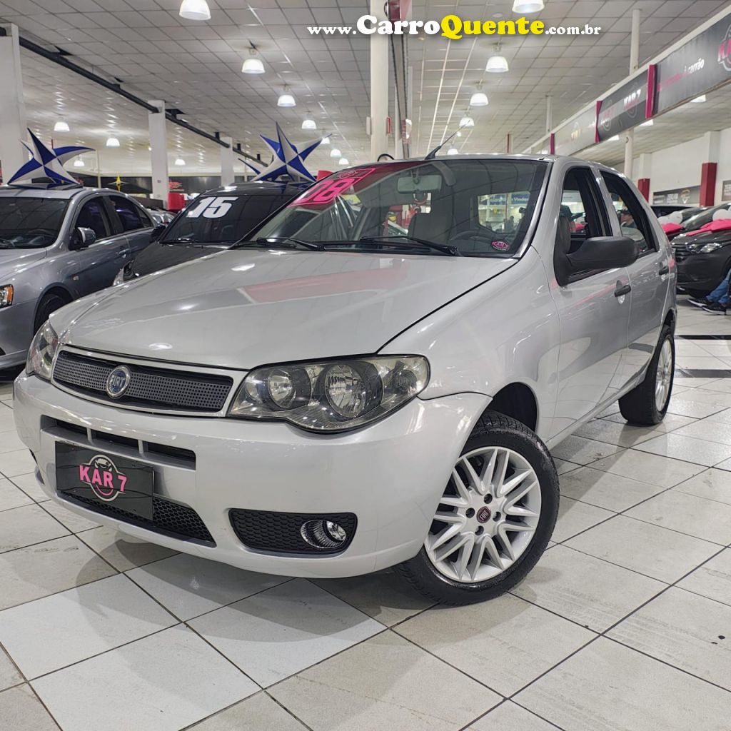 FIAT   PALIO 1.0 TROFEO 1.0 FIRE FIRE FLEX 4P   PRATA 2008 1.0 FLEX - Loja