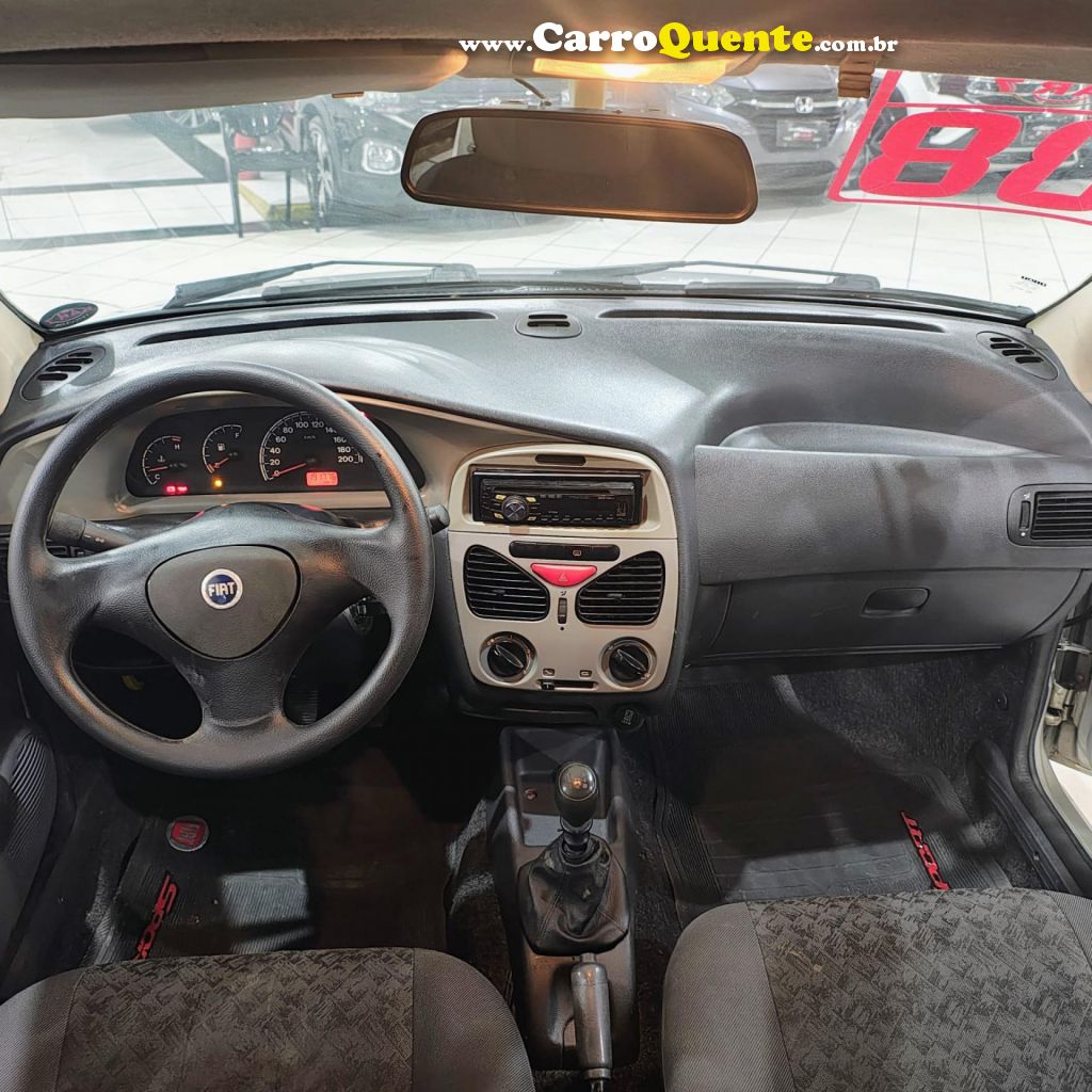 FIAT   PALIO 1.0 TROFEO 1.0 FIRE FIRE FLEX 4P   PRATA 2008 1.0 FLEX - Loja