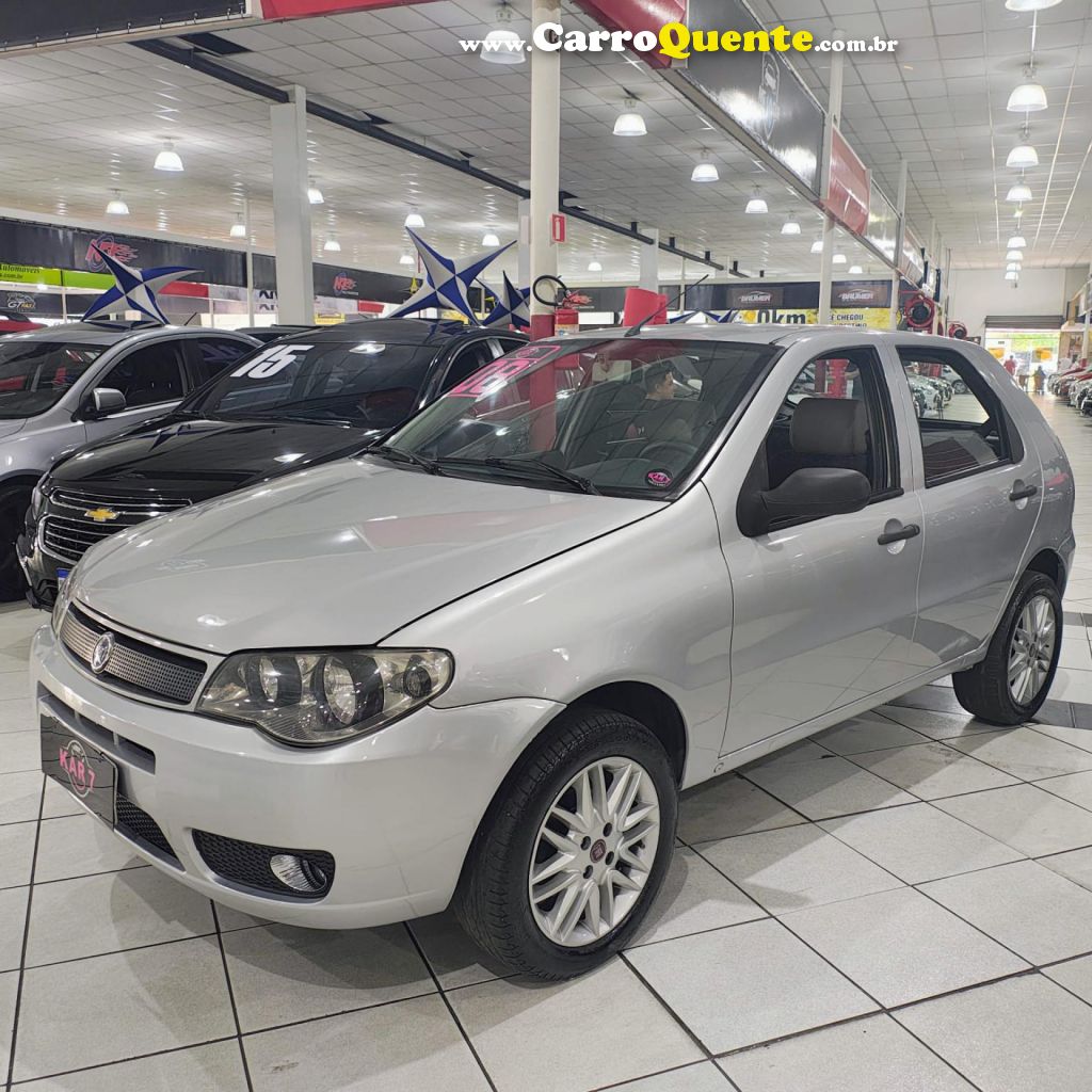 FIAT   PALIO 1.0 TROFEO 1.0 FIRE FIRE FLEX 4P   PRATA 2008 1.0 FLEX - Loja