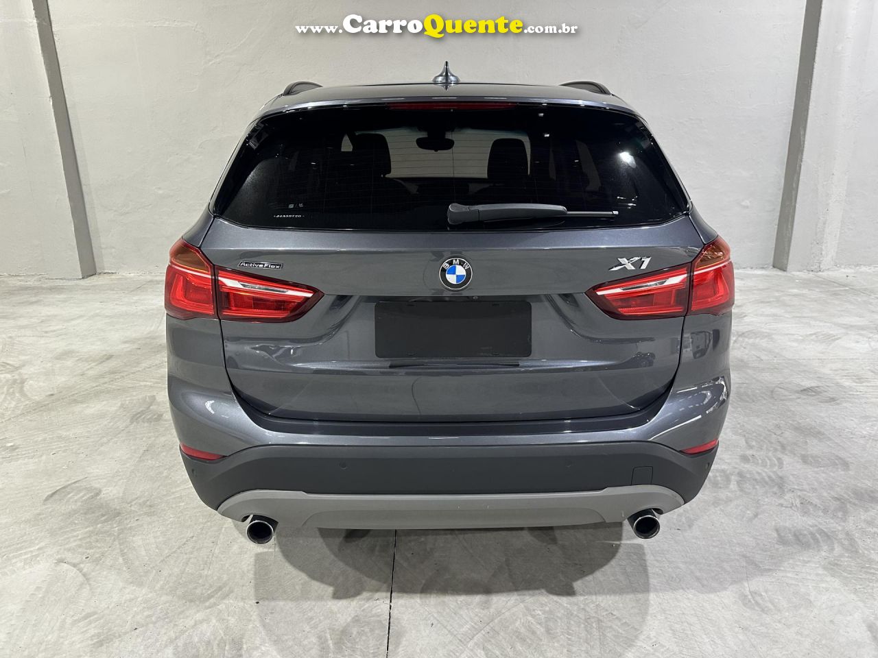 BMW   X1 SDRIVE 20I 2.02.0 TB ACTI.FLEX AUT.   CINZA 2018 2.0 GASOLINA - Loja