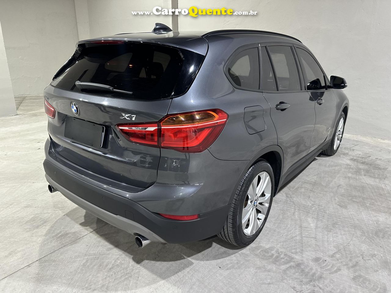 BMW   X1 SDRIVE 20I 2.02.0 TB ACTI.FLEX AUT.   CINZA 2018 2.0 GASOLINA - Loja