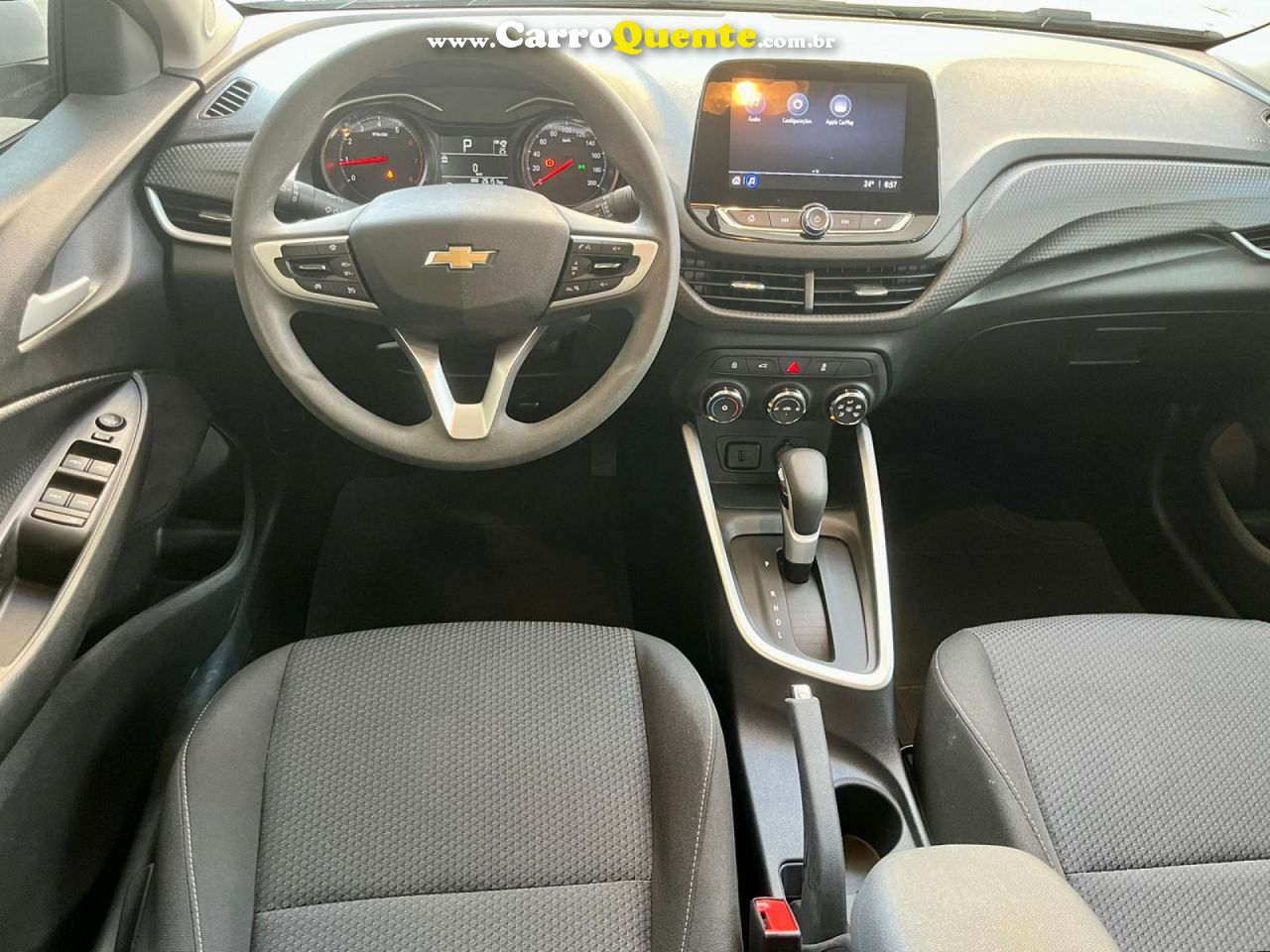 CHEVROLET   ONIX PLUS LT 1.0 TURBO AUTOMATICO FLEX COMPLETO MULTIMIDIA RODAS BAIXA KM OTIMO ESTADO   PRATA 2023 1.0 FLEX - Loja