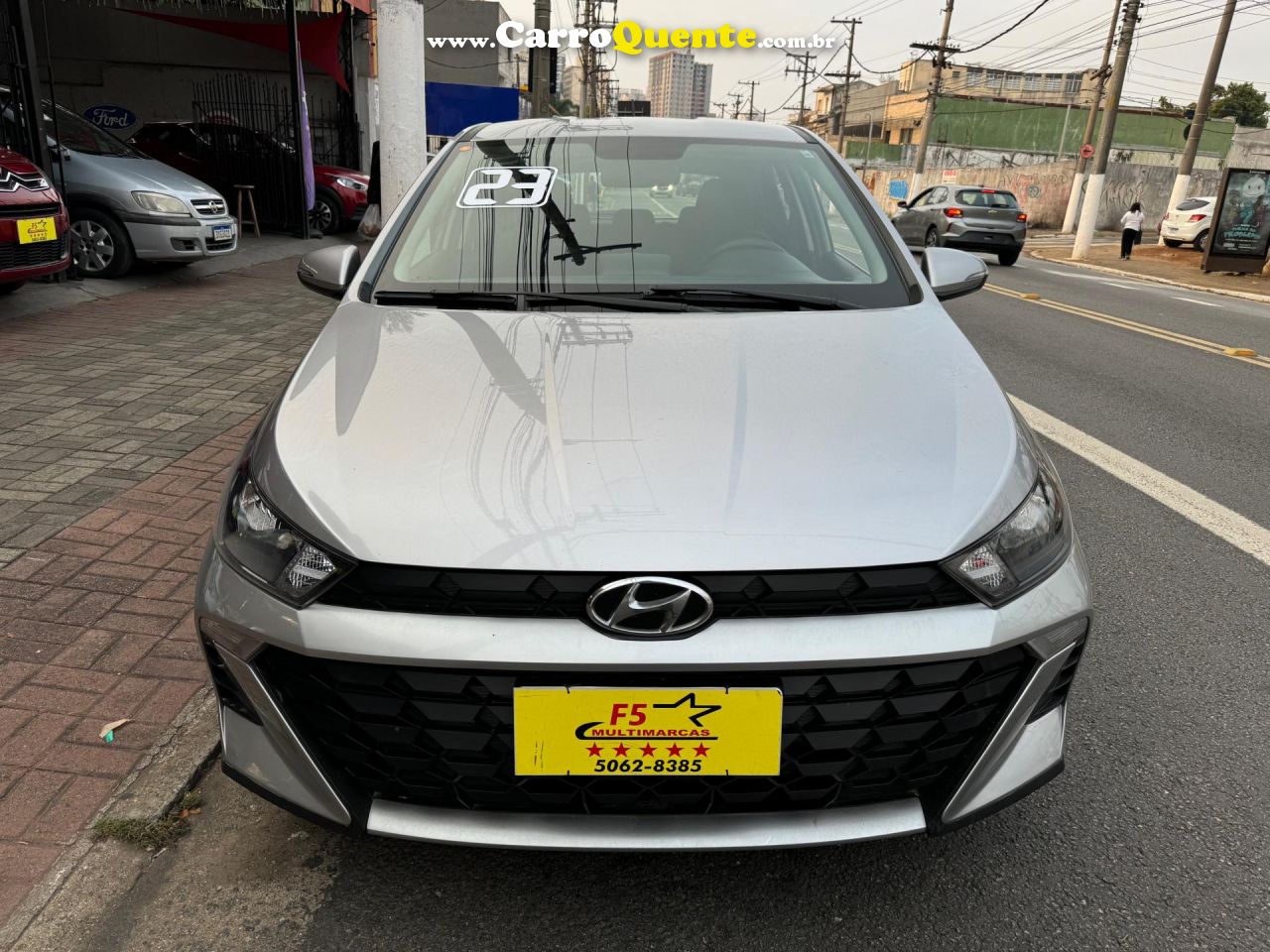 HYUNDAI   HB20 COMFORT 1.0 FLEX 12V MEC.   PRATA 2023 1.0 FLEX - Loja