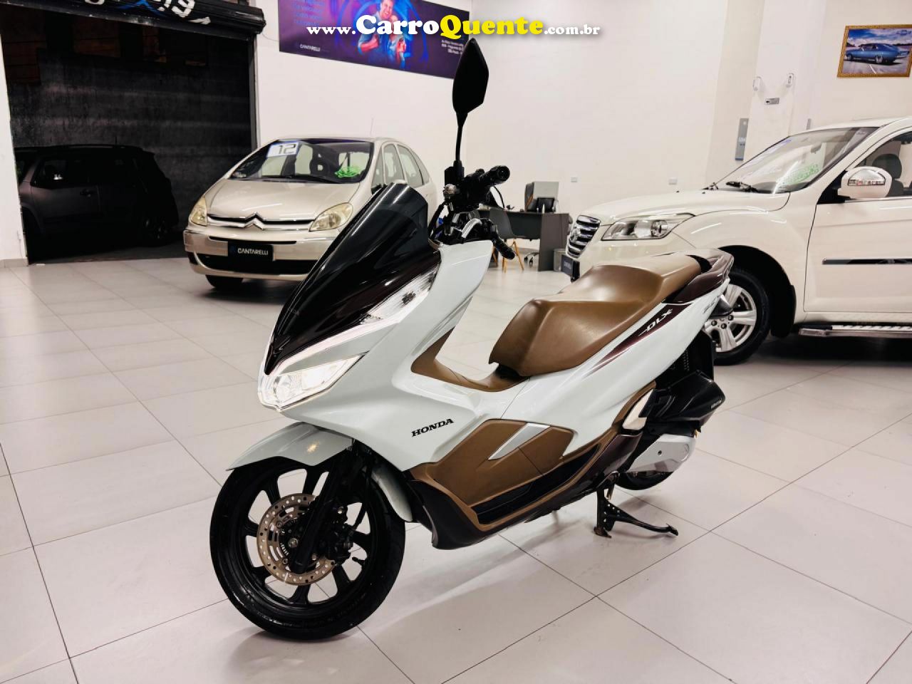 HONDA   PCX 150DLX   BRANCO 2021 150 GASOLINA - Loja