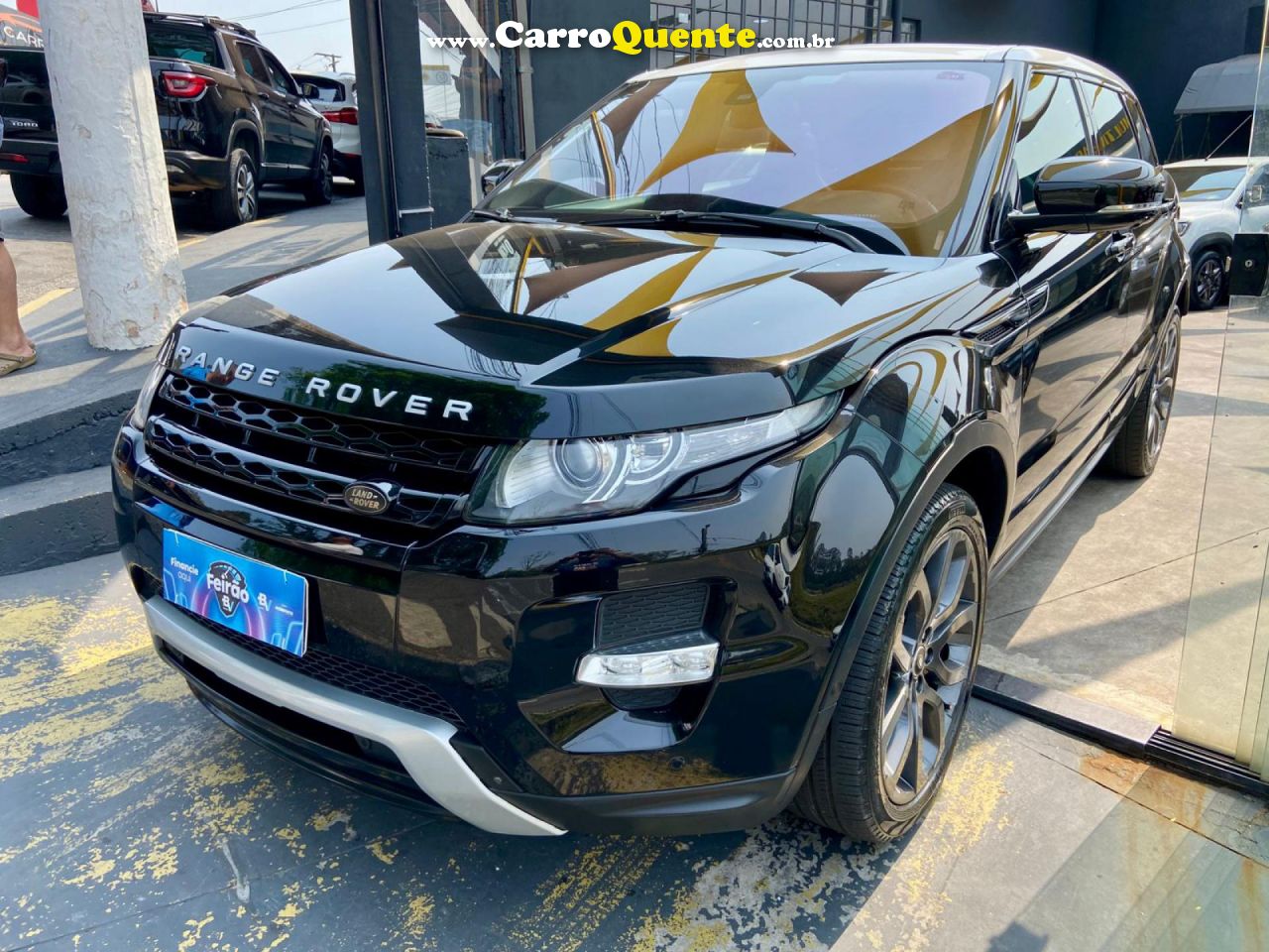 LAND ROVER   RANGE R.EVOQUE DYNAMIC TECH 2.0 AUT 5P   PRETO 2013 2.0 GASOLINA - Loja