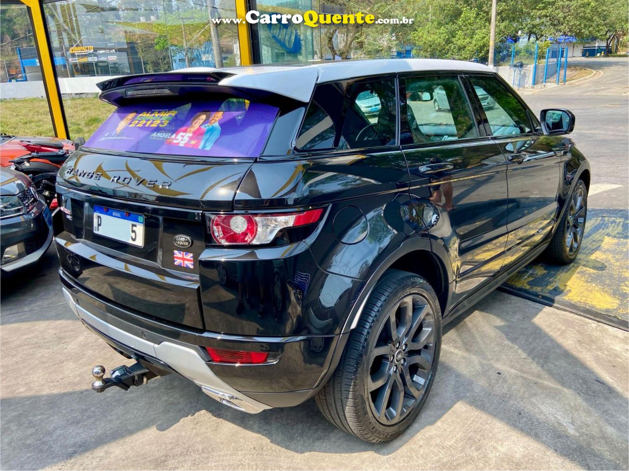 LAND ROVER   RANGE R.EVOQUE DYNAMIC TECH 2.0 AUT 5P   PRETO 2013 2.0 GASOLINA - Loja