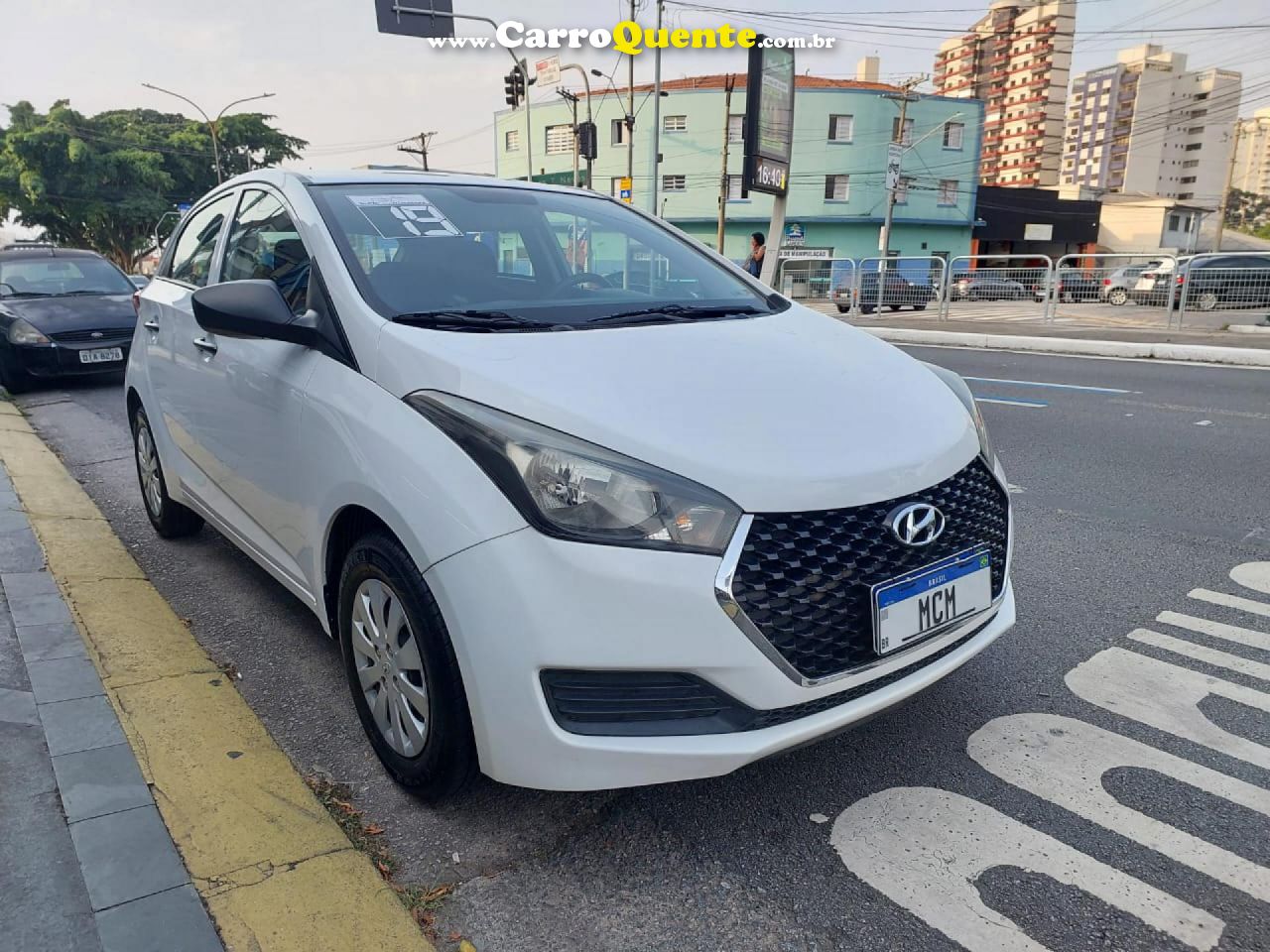 HYUNDAI   HB20 UNIQUE 1.0 FLEX 12V MEC.   BRANCO 2019 1.0 FLEX - Loja