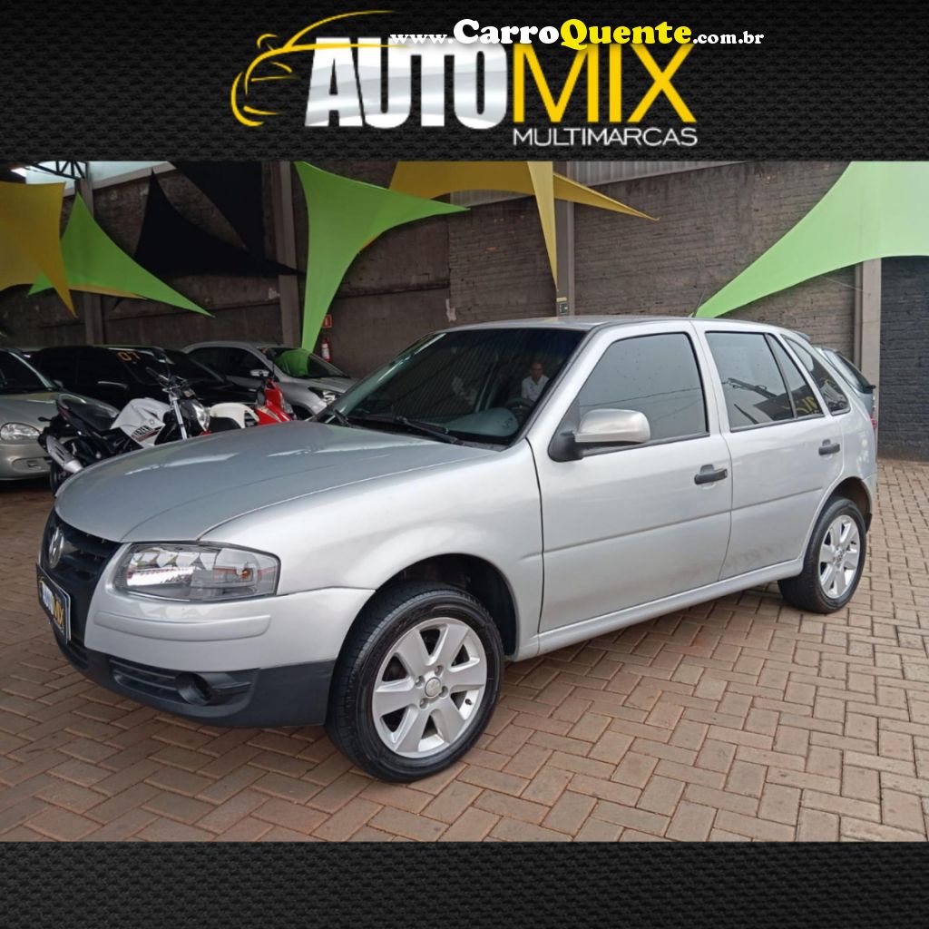 VOLKSWAGEN   GOL CITY (TREND)TITAN 1.0 T. FLEX 8V 4P   PRATA 2008 1.0 FLEX - Loja