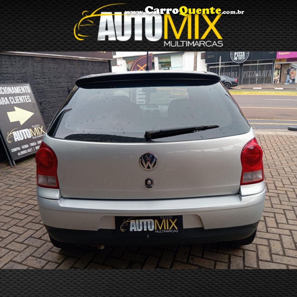 VOLKSWAGEN   GOL CITY (TREND)TITAN 1.0 T. FLEX 8V 4P   PRATA 2008 1.0 FLEX - Loja