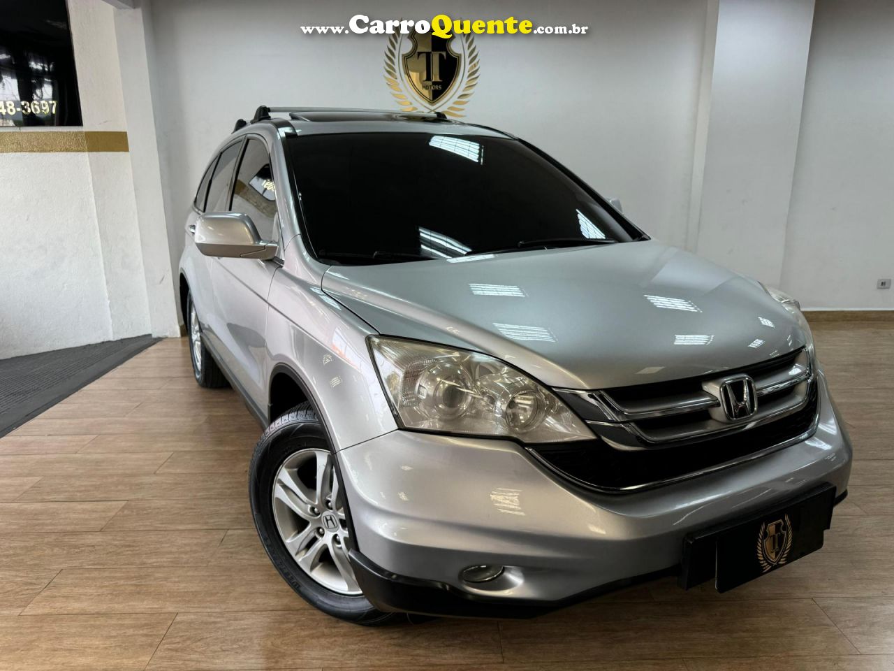 HONDA   CR-V EXL 2.0 16V 4WD2.0 FLEXONE AUT.   PRATA 2011 2.0 GASOLINA - Loja