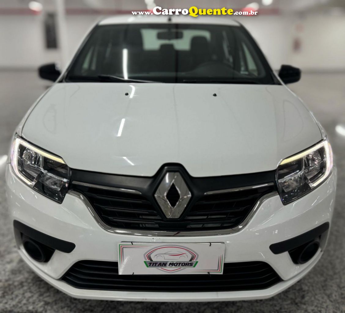 RENAULT   LOGAN ZEN FLEX 1.0 12V 4P MEC.   BRANCO 2023 1.0 FLEX - Loja