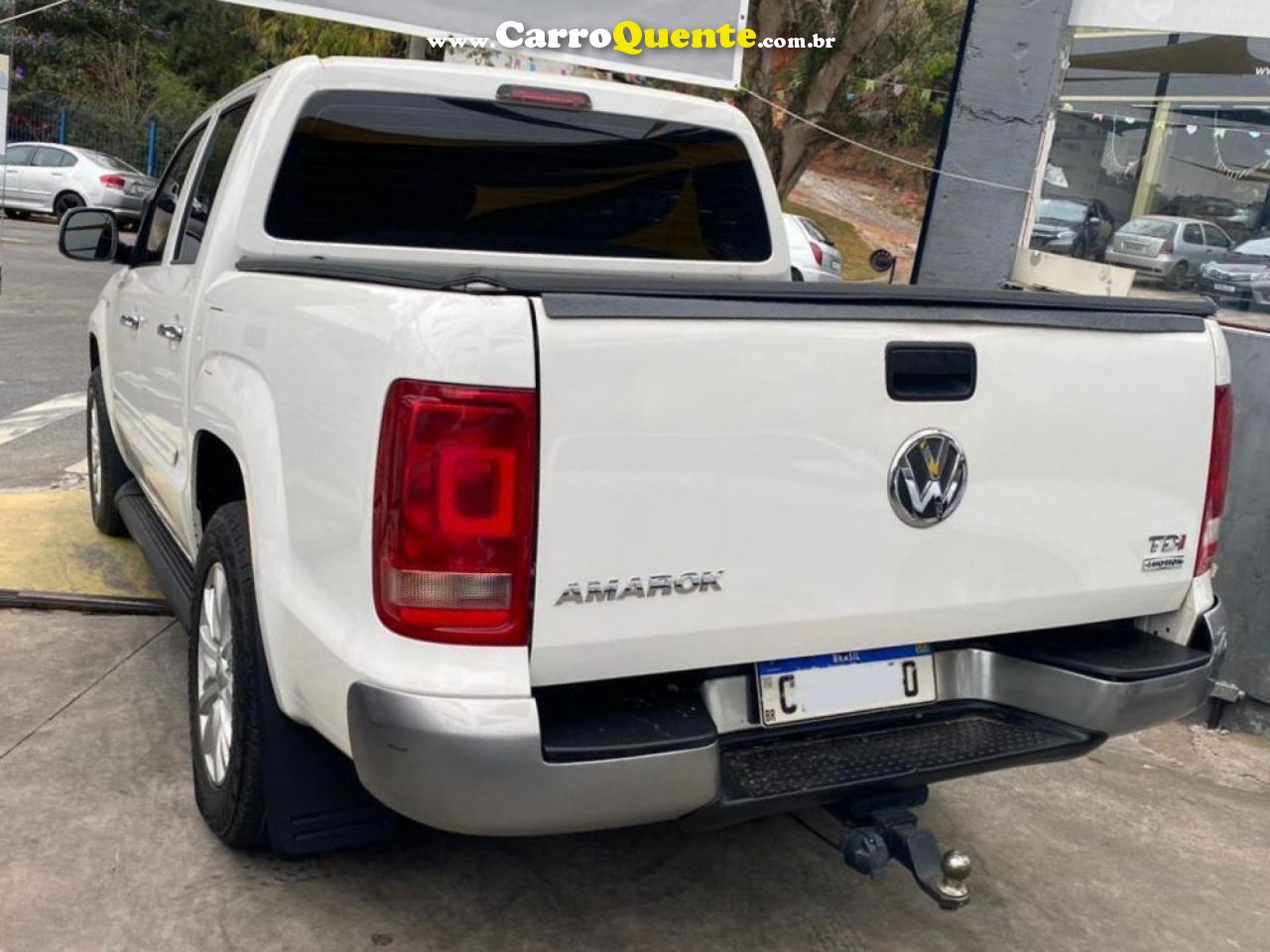 VOLKSWAGEN   AMAROK CD2.0 16VS CD2.0 16V TDI 4X4 DIE   BRANCO 2012 2.0 GASOLINA - Loja