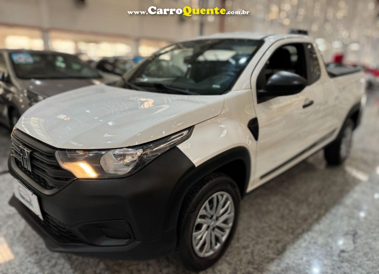 FIAT   STRADA ENDURANCE 1.4 FLEX 8V CS PLUS   BRANCO 2021 1.4 FLEX - Loja