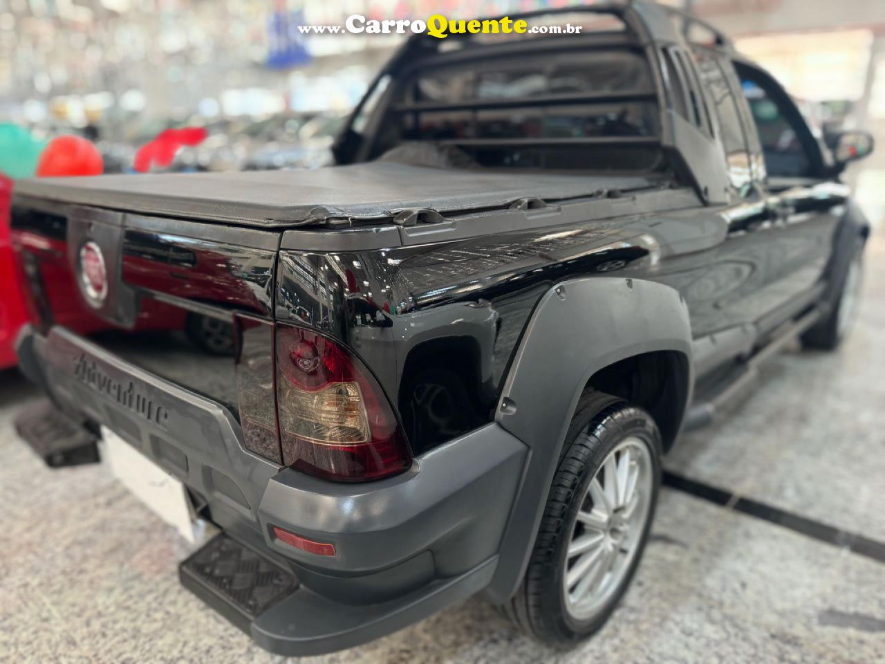 FIAT   STRADA ADVENTURE 1.8 1.8 LOCKER FLEX CE   PRETO 2010 1.8 FLEX - Loja