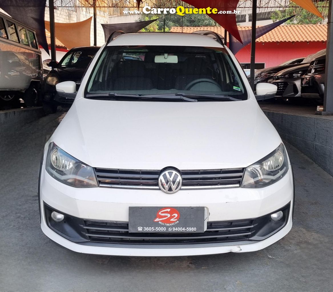 VOLKSWAGEN   SAVEIRO HIGHLINE 1.6 T. FLEX 8V CD   BRANCO 2015 1.6 FLEX - Loja