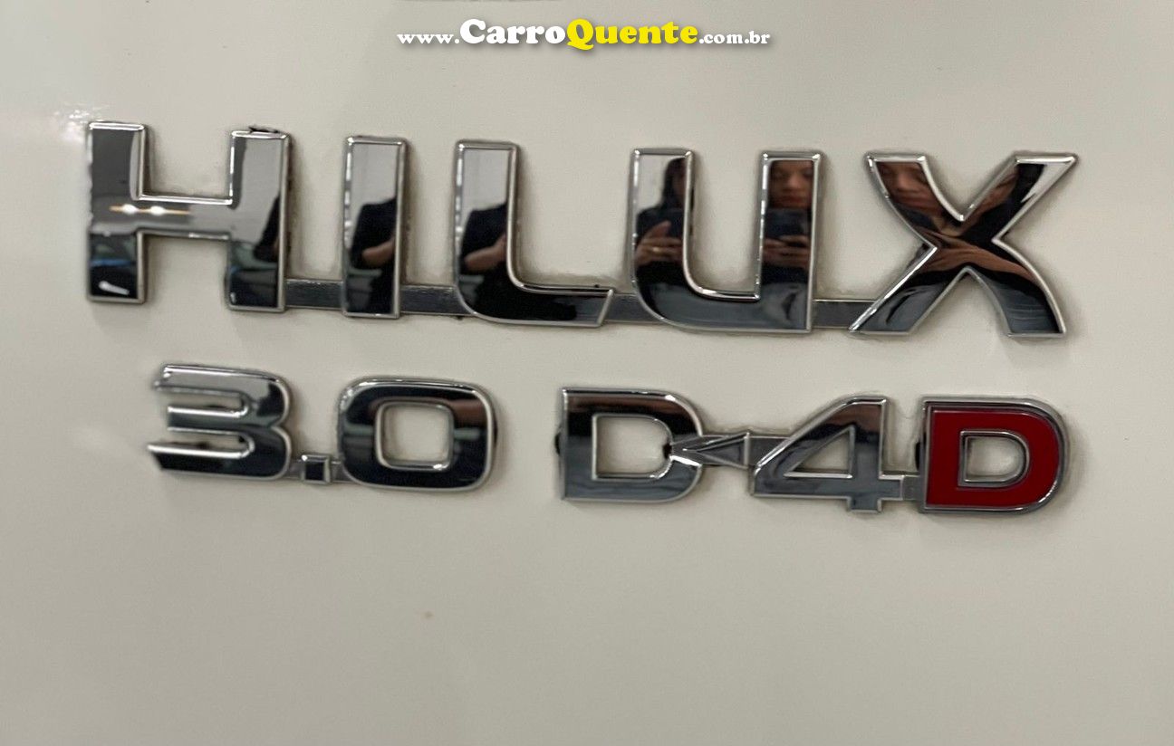 TOYOTA HILUX 3.0 SRV 4X4 CD 16V TURBO INTERCOOLER - Loja