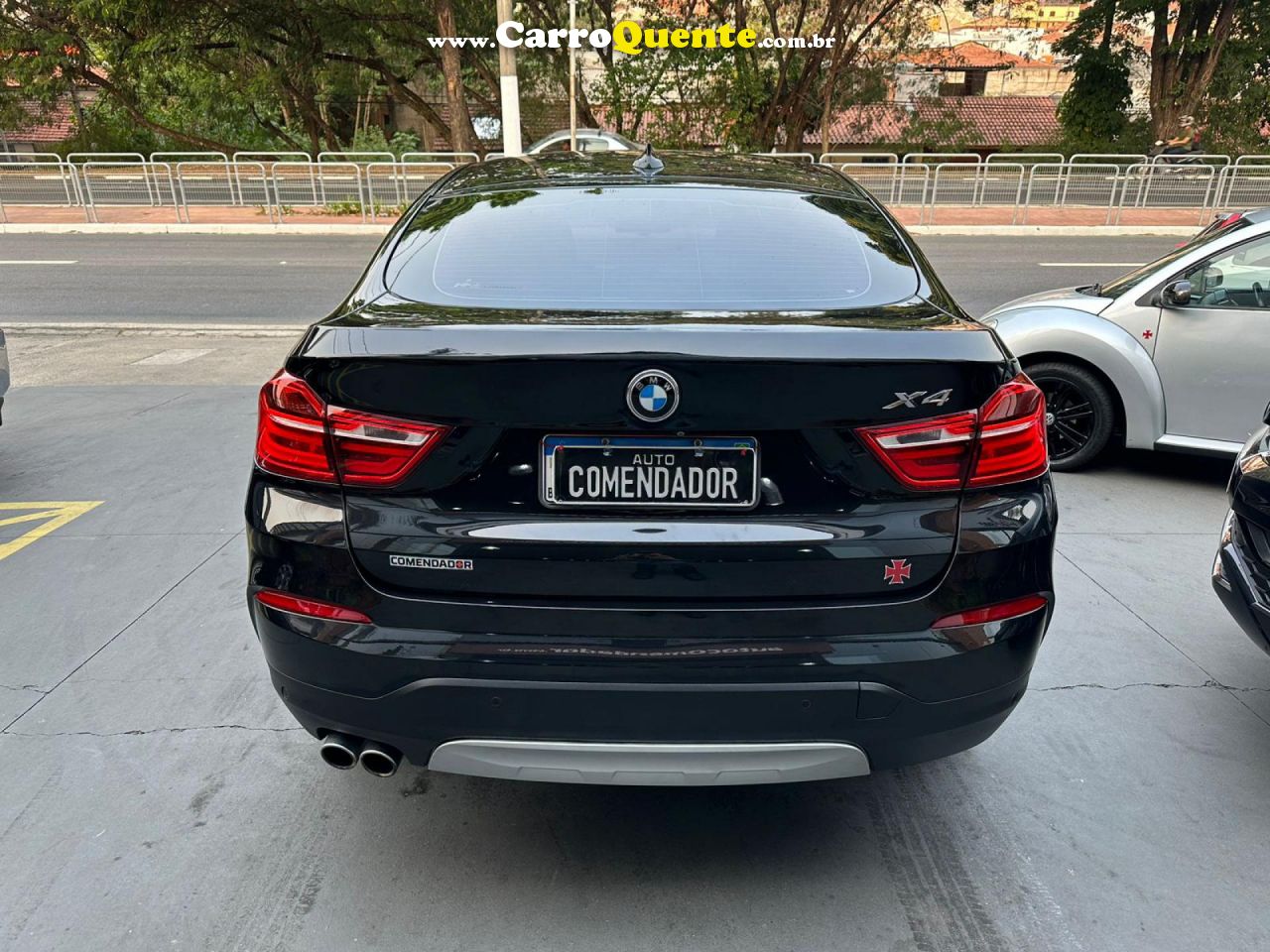 BMW   X4 XDRIVE 28I X-LINE 2.0 TURBO 245CV AUT   PRETO 2018 2.0 GASOLINA - Loja