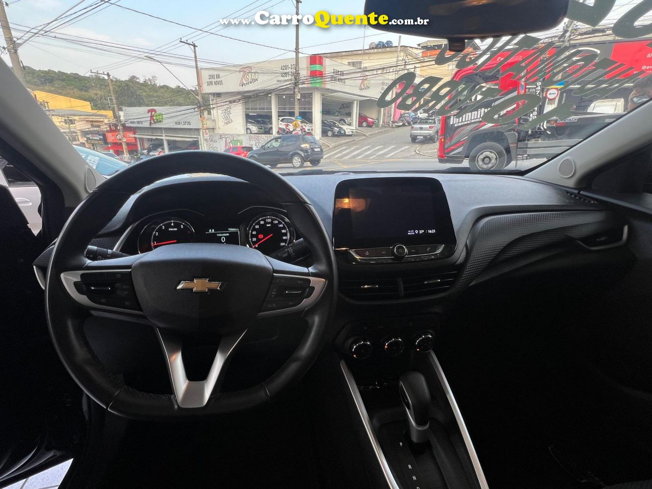 CHEVROLET   ONIX SEDAN PLUS LTZ 1.0 12V TB FLEX AUT.   PRETO 2023 1.0 FLEX - Loja