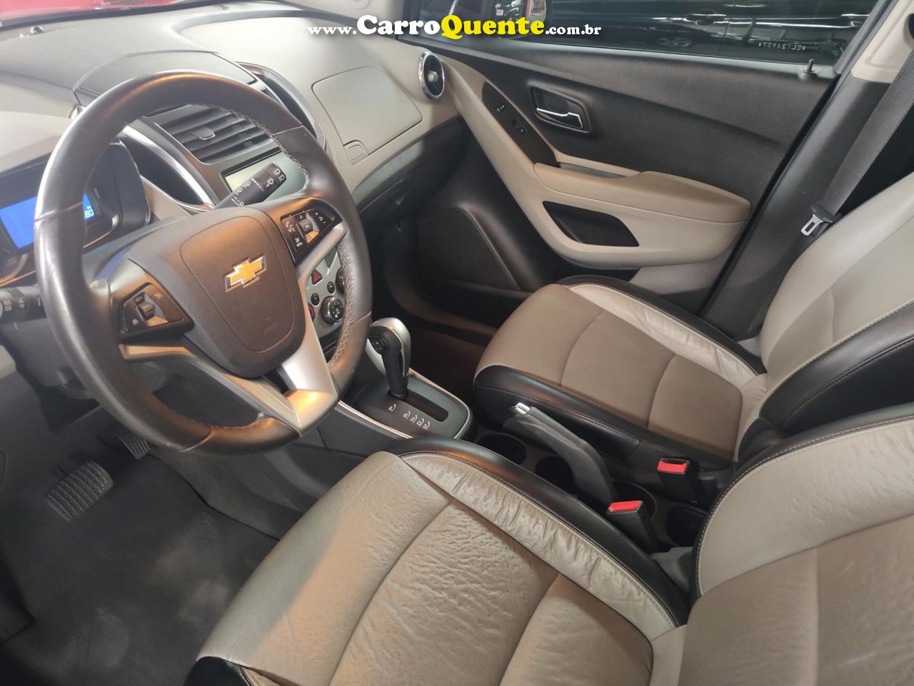 CHEVROLET   TRACKER LTZ 1.8 16V FLEX 4X2 AUT.   VERMELHO 2014 1.8 FLEX - Loja