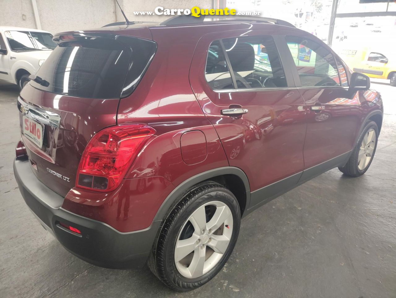 CHEVROLET   TRACKER LTZ 1.8 16V FLEX 4X2 AUT.   VERMELHO 2014 1.8 FLEX - Loja